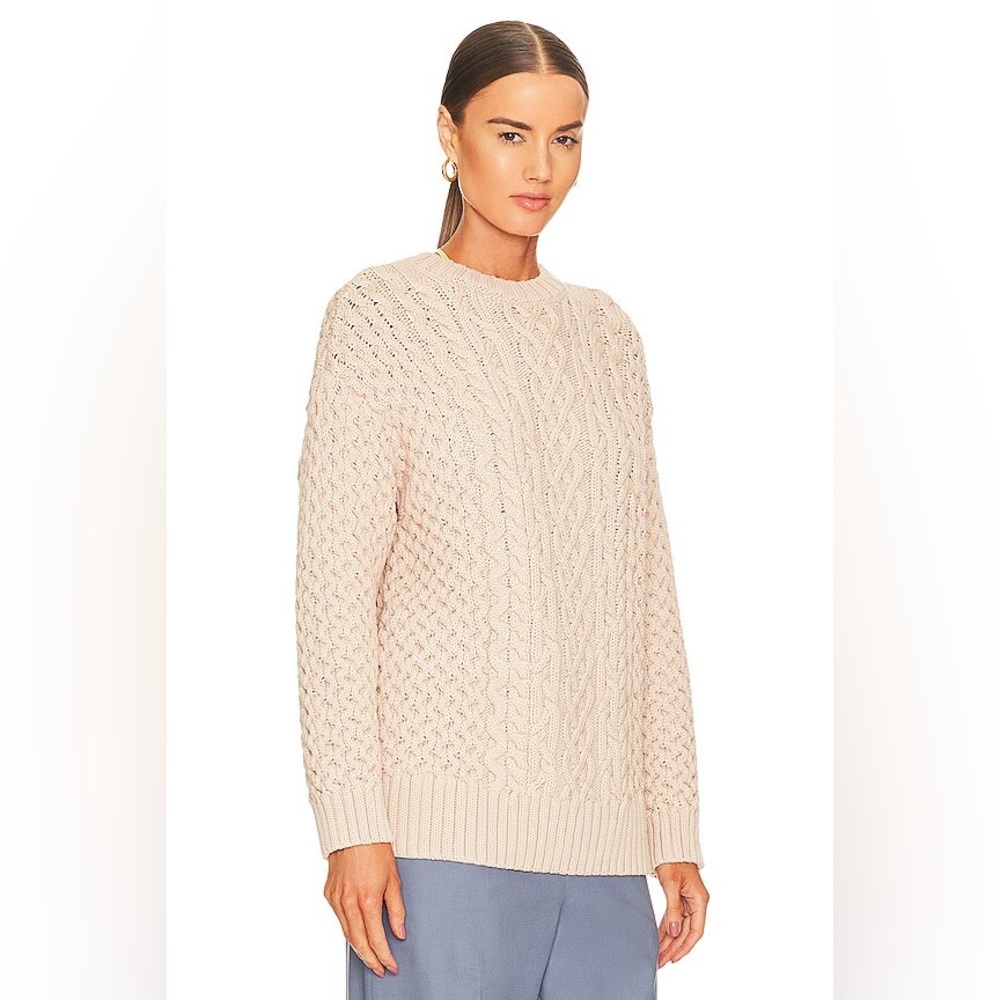 Song of Style Naara Cable Crew Pullover NWOT